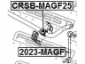 FEBEST CRSB-MAGF25 skersinio stabilizatoriaus įvorių komplektas
04782681AB
