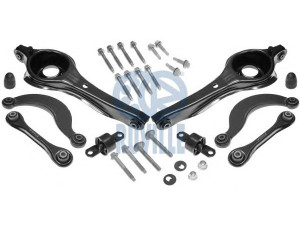 RUVILLE 935259S pakabos komplektas 
 Ašies montavimas/vairavimo mechanizmas/ratai -> Valdymo svirtis/pasukamosios svirties sujungimas -> Vairo trauklės (valdymo svirtis, išilginis balansyras, diago
1061666*, 1061668*, 1061670*, 1064128*