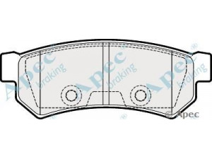 APEC braking PAD1847 stabdžių trinkelių rinkinys, diskinis stabdys 
 Techninės priežiūros dalys -> Papildomas remontas
5550085Z10, 96800089, 96800089