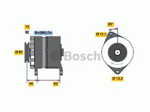 BOSCH 0 120 469 849 kintamosios srovės generatorius
4833641