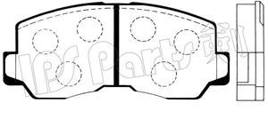 IPS Parts IBD-1502 stabdžių trinkelių rinkinys, diskinis stabdys 
 Techninės priežiūros dalys -> Papildomas remontas
MB058197, MB058916, MB082439, MB150673