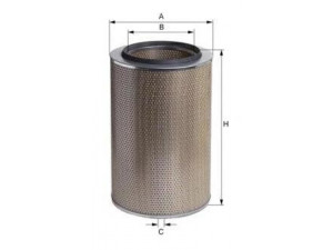 UNIFLUX FILTERS XA1616 oro filtras 
 Techninės priežiūros dalys -> Techninės priežiūros intervalai
8.319.143.188, 8.319.143.188.0
