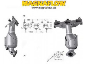 MAGNAFLOW 73416 katalizatoriaus keitiklis 
 Išmetimo sistema -> Katalizatoriaus keitiklis
2851037331, 2851037331