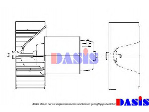 AKS DASIS 740439N vidaus pūtiklis
0008306208, A0008306208