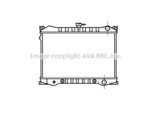 AVA QUALITY COOLING DN2030 radiatorius, variklio aušinimas 
 Aušinimo sistema -> Radiatorius/alyvos aušintuvas -> Radiatorius/dalys
2140046L00