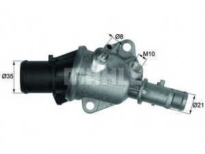 MAHLE ORIGINAL TI 115 88 termostatas, aušinimo skystis 
 Aušinimo sistema -> Termostatas/tarpiklis -> Thermostat
46527105, 60814610