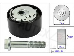 AUTEX 654698 įtempiklio skriemulys, paskirstymo diržas
21126-1006238, 21126-1006238