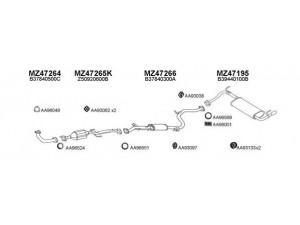 VENEPORTE 470022 išmetimo sistema