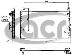 ACR 300106 kondensatorius, oro kondicionierius 
 Oro kondicionavimas -> Kondensatorius
2018301270, 2018302770, A2018301270