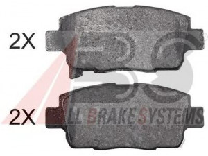 A.B.S. 37979 stabdžių trinkelių rinkinys, diskinis stabdys 
 Techninės priežiūros dalys -> Papildomas remontas
0446552230