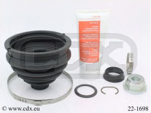 CDX 22-1698 gofruotoji membrana, kardaninis velenas 
 Ratų pavara -> Gofruotoji membrana
1K0498203A