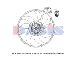 AKS DASIS 158111N ventiliatorius, radiatoriaus 
 Aušinimo sistema -> Oro aušinimas
1341337, 24402524