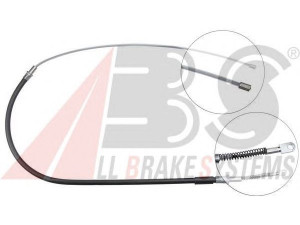 A.B.S. K13168 trosas, stovėjimo stabdys 
 Stabdžių sistema -> Valdymo svirtys/trosai
35 51 1 161 474