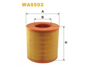 WIX FILTERS WA9502 oro filtras 
 Techninės priežiūros dalys -> Techninės priežiūros intervalai
4F0133843A