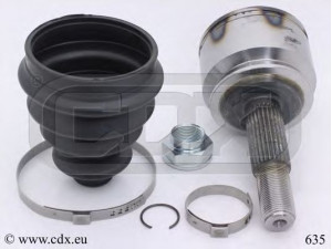 CDX 635 jungčių komplektas, kardaninis velenas 
 Ratų pavara -> Sujungimai/komplektas
