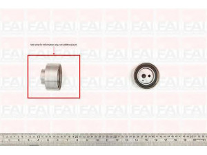 FAI AutoParts T9331 kreipiantysis skriemulys, V formos rumbuotas diržas