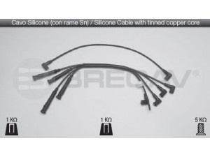 BRECAV 04.534 uždegimo laido komplektas 
 Kibirkšties / kaitinamasis uždegimas -> Uždegimo laidai/jungtys
12 12 1 705697