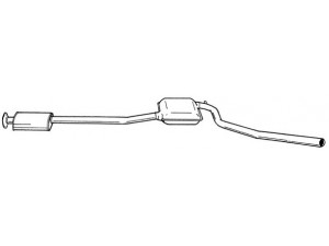 AKS DASIS SG25485 vidurinis duslintuvas