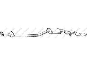 BOSAL 287-237 vidurinis duslintuvas 
 Išmetimo sistema -> Duslintuvas
20100-BR20A, 20100-JD200, 20100-JD21A