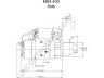PRESTOLITE ELECTRIC MS4-400 starteris
S622, S652, 651997, 651997X, 656614