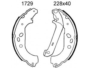 BSF 01729 stabdžių trinkelių komplektas 
 Techninės priežiūros dalys -> Papildomas remontas
1224569, 1347247, 1347420, 1385735