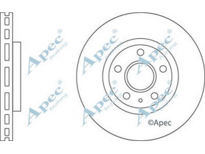 APEC braking SDK6210 stabdžių diskas 
 Dviratė transporto priemonės -> Stabdžių sistema -> Stabdžių diskai / priedai