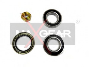 MAXGEAR 33-0079 rato guolio komplektas 
 Ašies montavimas/vairavimo mechanizmas/ratai -> Rato stebulė/montavimas -> Rato guolis