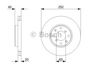 BOSCH 0 986 479 B98 stabdžių diskas 
 Dviratė transporto priemonės -> Stabdžių sistema -> Stabdžių diskai / priedai
4708241, 4710944, 93192978, 55311 62J00 000