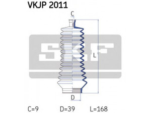 SKF VKJP 2011 gofruotoji membrana, vairavimas 
 Vairavimas -> Gofruotoji membrana/sandarinimai
77 01 469 496, 60 00 025 546, 60 00 025 671