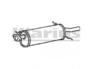 KLARIUS 220625 galinis duslintuvas 
 Išmetimo sistema -> Duslintuvas
FP2440100A, FS9040100A, FSC340100