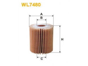 WIX FILTERS WL7480 alyvos filtras 
 Techninės priežiūros dalys -> Techninės priežiūros intervalai
0415231080
