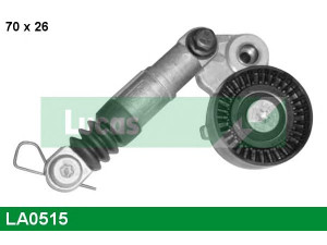 LUCAS ENGINE DRIVE LA0515 įtempiklio svirtis, V formos rumbuotas diržas 
 Diržinė pavara -> V formos rumbuotas diržas/komplektas -> Įtempiklis