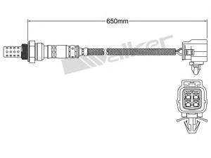 WALKER PRODUCTS 250-24782 lambda jutiklis 
 Išmetimo sistema -> Jutiklis/zondas
L33M18861B, L33M18861C, L33M18861E