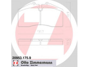 ZIMMERMANN 20953.175.9 stabdžių trinkelių rinkinys, diskinis stabdys 
 Techninės priežiūros dalys -> Papildomas remontas
928 351 939 01, 928 351 939 02