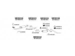 VENEPORTE 500189 išmetimo sistema