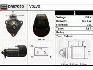 DELCO REMY DRS7050 starteris 
 Elektros įranga -> Starterio sistema -> Starteris
1547049