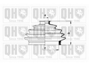 QUINTON HAZELL QJB132 gofruotoji membrana, kardaninis velenas 
 Ratų pavara -> Gofruotoji membrana
60 749 591, 705 089