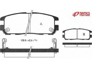 METZGER 0426.02 stabdžių trinkelių rinkinys, diskinis stabdys 
 Techninės priežiūros dalys -> Papildomas remontas
1605851, 97039269