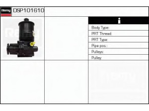 DELCO REMY DSP101610 hidraulinis siurblys, vairo sistema