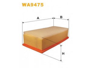 WIX FILTERS WA9475 oro filtras 
 Techninės priežiūros dalys -> Techninės priežiūros intervalai
178010R010