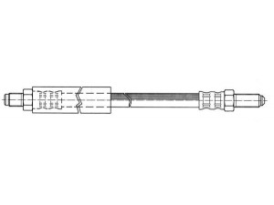 CEF 510064 stabdžių žarnelė 
 Stabdžių sistema -> Stabdžių žarnelės
1613344, 6050436, 6050437, D8RZ2078B