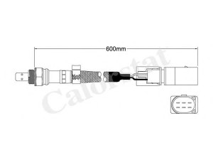 CALORSTAT by Vernet LS150013 lambda jutiklis 
 Variklis -> Variklio elektra
68070689AA, 39210-23910, 39210-2G300