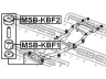 FEBEST MSB-KBF1 stebulės laikiklio įvorė 
 Ašies montavimas/vairavimo mechanizmas/ratai -> Ašies atrama/ašies korpusas/ašies montavimas -> Pasukamojo veleno sujungimas
MN117459
