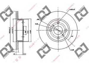 DJ PARTS BD2056 stabdžių diskas 
 Dviratė transporto priemonės -> Stabdžių sistema -> Stabdžių diskai / priedai
43512-12160, 4351212160, 9484-0417