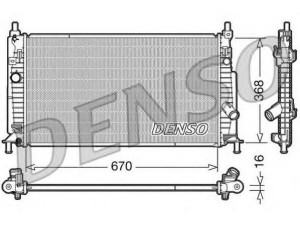 DENSO DRM44020 radiatorius, variklio aušinimas 
 Aušinimo sistema -> Radiatorius/alyvos aušintuvas -> Radiatorius/dalys
LF8B1520Y, Z6681520Y