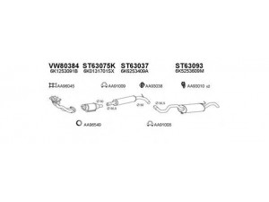 VENEPORTE 630180 išmetimo sistema