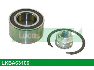 LUCAS ENGINE DRIVE LKBA63106 rato guolio komplektas 
 Ašies montavimas/vairavimo mechanizmas/ratai -> Rato stebulė/montavimas -> Rato guolis