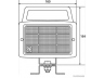 HERTH+BUSS ELPARTS 80690111 darbinė šviesa