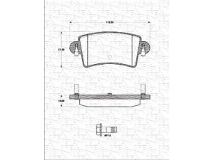 MAGNETI MARELLI 363702161271 stabdžių trinkelių rinkinys, diskinis stabdys 
 Techninės priežiūros dalys -> Papildomas remontas
4406000QAE, 7701206763, 1605982
