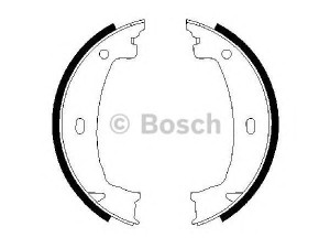 BOSCH 0 986 487 608 stabdžių trinkelių komplektas, stovėjimo stabdis 
 Stabdžių sistema -> Rankinis stabdys
34 41 1 163 244, 34 41 1 165 968